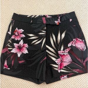 White House Black Market Floral Shorts